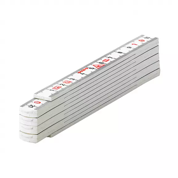 Метър сгъваем SOLA HKM 1/10 W 1.0м, пластмаса, клас на точност III