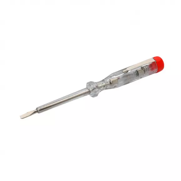 Отвертка фазомер PAJARITO 077734 145мм, АС 120-250V, изолирана пластмасова дръжка