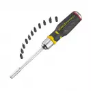 Отвертка с тресчотен механизъм STANLEY 13части, PH, PZ, SB, TX, с магнит - small