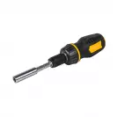 Отвертка с тресчотен механизъм TOPMASTER 25 части, S2-стомана - small, 243567