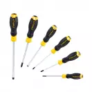 Отвертки комплект STANLEY 6части, PH, SB, двукомпонентна дръжка - small