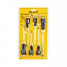Отвертки комплект STANLEY 6части, PH, SB, двукомпонентна дръжка - small, 250139