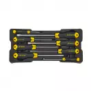 Отвертки комплект STANLEY 8части, PH, SB, двукомпонентна дръжка - small