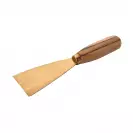 Шпакла PAJARITO 8200/8 80мм, с дървена дръжка, месинг - small