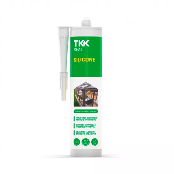 Силикон ацетатен TKK Seal Universal Silicone 260мл - прозрачен