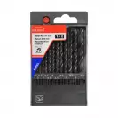Свредла ABRABORO BASIC 1.5-6.5мм 13части, за метал, HSS-R, горещо валцовано, цилиндрична опашка - small