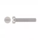 Винт с цилиндрична глава неръждаем INOX MARE DIN84 A2 5х50мм, с прав шлиц, 500бр. в кутия - small, 241524