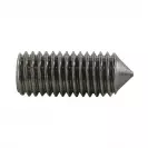 Винт стопорен неръждаем INOX MARE DIN914 А2 5х16мм, с конусен връх, с вътрешен шестостен, 500бр. в кутия - small