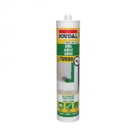 Акрилен уплътнител бързосъхнещ SOUDAL Turbo 280мл-бял