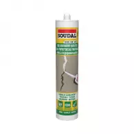Акрилен уплътнител за мазилки SOUDAL 280мл-бял