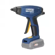 Акумулаторен пистолет за топло лепене RAPID BGX500, 18V, 2.5-6.0Ah, Li-Ion, 12мм