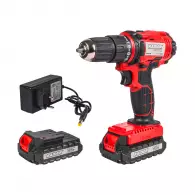 Акумулаторен винтоверт ударен RAIDER RD-CDL38, 18V, 2.0Ah, Li-Ion, 30Nm