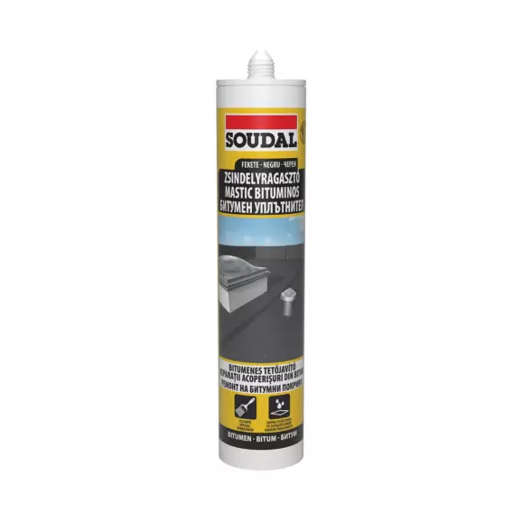 Битумен уплътнител за покриви SOUDAL Roof Repair 300мл