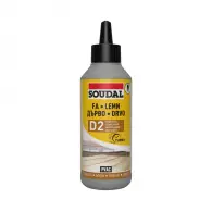 Бързо лепило за дърво SOUDAL Turbo 64A D2 250мл