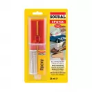 Двукомпонентно епоксидно лепило SOUDAL 82A Epofix 2x12мл - small