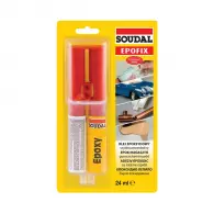 Двукомпонентно епоксидно лепило SOUDAL 82A Epofix 2x12мл