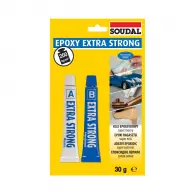 Двукомпонентно епоксидно лепило SOUDAL Epoxy Extra Strong 2x15мл