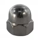 Гайка глуха неръждаема INOX MARE DIN1587 A2 M12, метрична резба - small