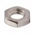 Гайка ниска неръждаема INOX MARE DIN439 A2 M14, метрична резба, 100бр. в кутия - small