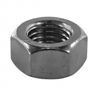 Гайка шестoстен неръждаема INOX MARE DIN934 A2 M4, метрична резба, 1000бр. в кутия