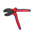 Клещи кербовъчни KNIPEX PreciForce 4.00-6.0мм2, за неизолирани кабелни накрайници, AWG 23-10, двукомпонентна дръжки - small, 249778