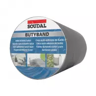 Лента уплътнителна алуминиева SOUDAL Butyband 225х0.8мм/10м