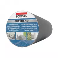 Лента уплътнителна алуминиева SOUDAL Butyband 300х0.8мм/10м