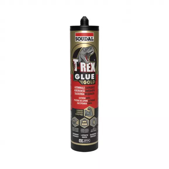 Монтажно лепило SOUDAL T-Rex Gold 290мл