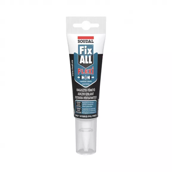 Лепило уплътнител хибрид-полимерно SOUDAL Fix ALL Flexi 125мл-бял