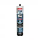 Лепило уплътнител хибрид-полимерно SOUDAL Fix ALL Flexi 290мл-кафяв - small