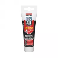 Лепило уплътнител хибрид-полимерно SOUDAL Fix ALL High Tack 125мл-бял