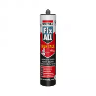 Лепило уплътнител хибрид-полимерно SOUDAL Fix ALL High Tack 290мл-бял