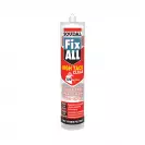 Лепило уплътнител хибрид-полимерно SOUDAL Fix ALL High Tack Clear 290мл - small