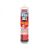 Лепило уплътнител хибрид-полимерно SOUDAL Fix ALL High Tack Clear 290мл