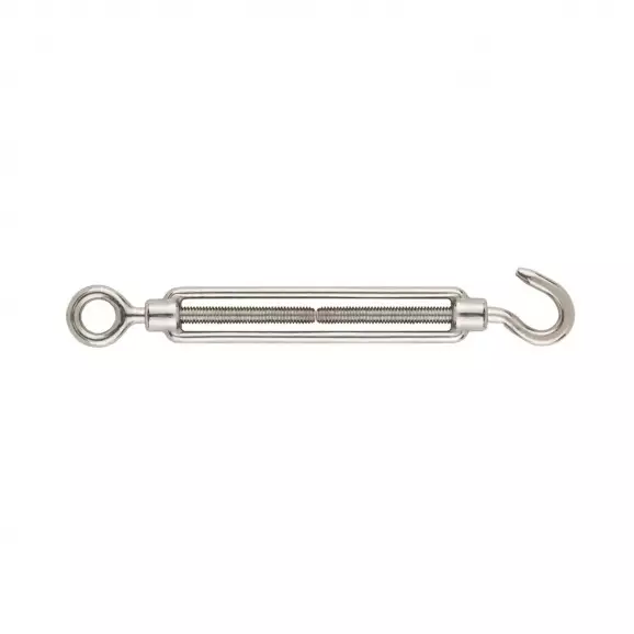 Обтегач за въже ухо-кука INOX MARE A4 M5x90x145мм, 40кг., 10бр. в кутия