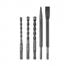 Перфоратор RAIDER RDP-HD60, 900W, 0-1400об, 0-4900уд/мин, 3.2J, SDS-plus - small, 246225