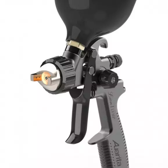 Пистолет бояджийски AUARITA LION 1 LVMP 1.4, с горно казанче, дюза ф-мм, 600мл, 1/4