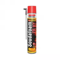 Пяна полиуретанова SOUDAL Soudafoam FR HY 750мл, ръчна, пожароустойчива