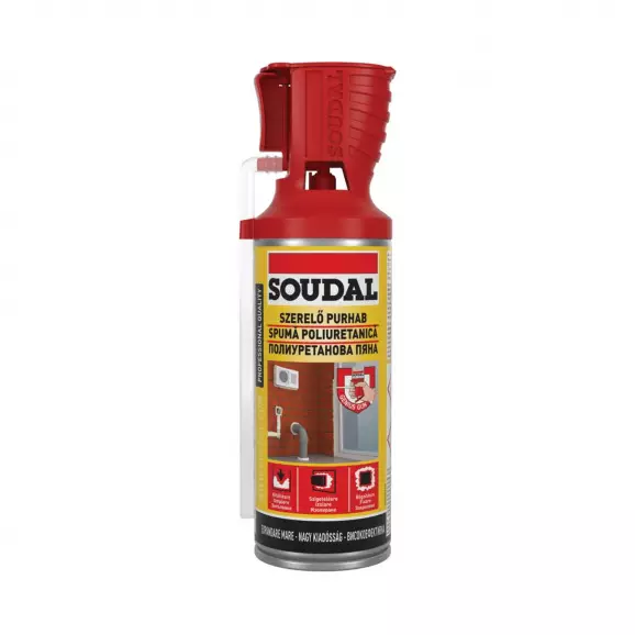 Пяна полиуретанова SOUDAL Windows and Doors Genius 300мл, ръчна
