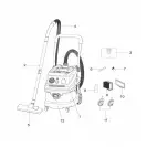 Прахосмукачка MAXXT SWDVC1601, 1600W, 2000л/мин, 30л - small, 256960