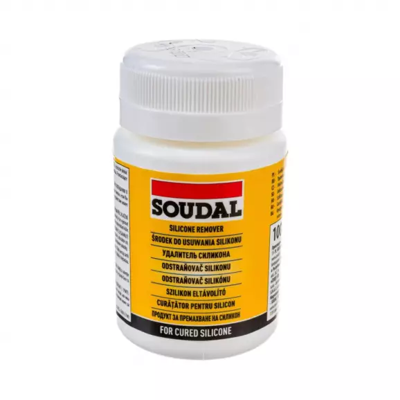 Препарат за отстраняване на силикон SOUDAL Silicone Remover 100мл