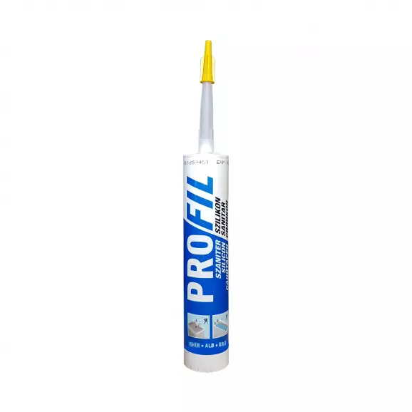 Силикон санитарен SOUDAL Profil 270мл - бял
