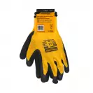 Ръкавици TOPMASTER PG09, от безшевно плетено трико, топени в латекс - small, 246286