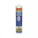 Силикон ацетатен SOUDAL Sanitar 280мл - прозрачен - small