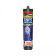 Силикон санитарен SOUDAL Sanitar 280мл-бял