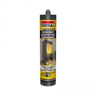Силикон термоустойчив SOUDAL High Temperature Sealant 280мл-черен