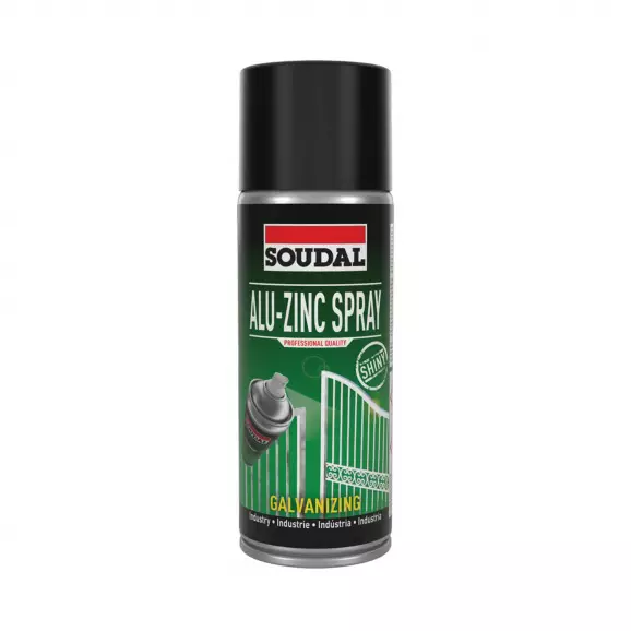 Спрей антикорозионен алу-цинков SOUDAL Alu-Zinc Spray Acrylic 400мл