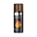 Спрей боя кафяв COSMOS LAC High Heat 355 400мл, №355, термоустойчив до 700 °C - small