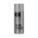 Спрей боя сив COSMOS LAC RAL 7042 400мл, №306, гланц - small