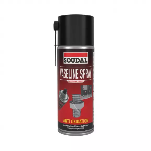 Спрей смазка вазелинов SOUDAL Vaseline Spray 400мл